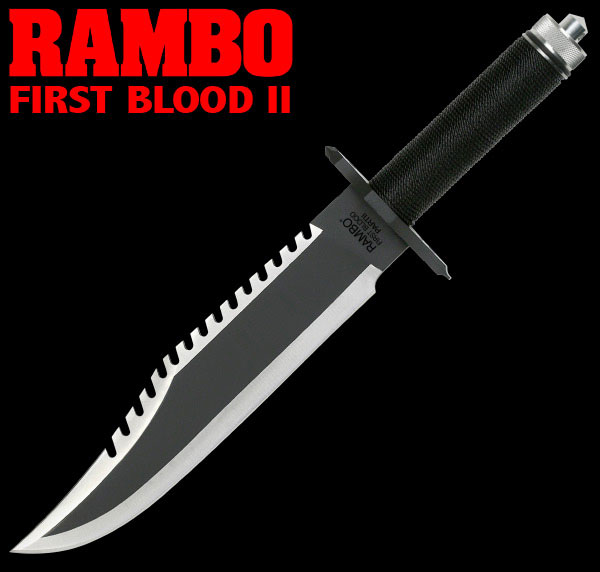 foto Rambo First Blood Bowie Part II